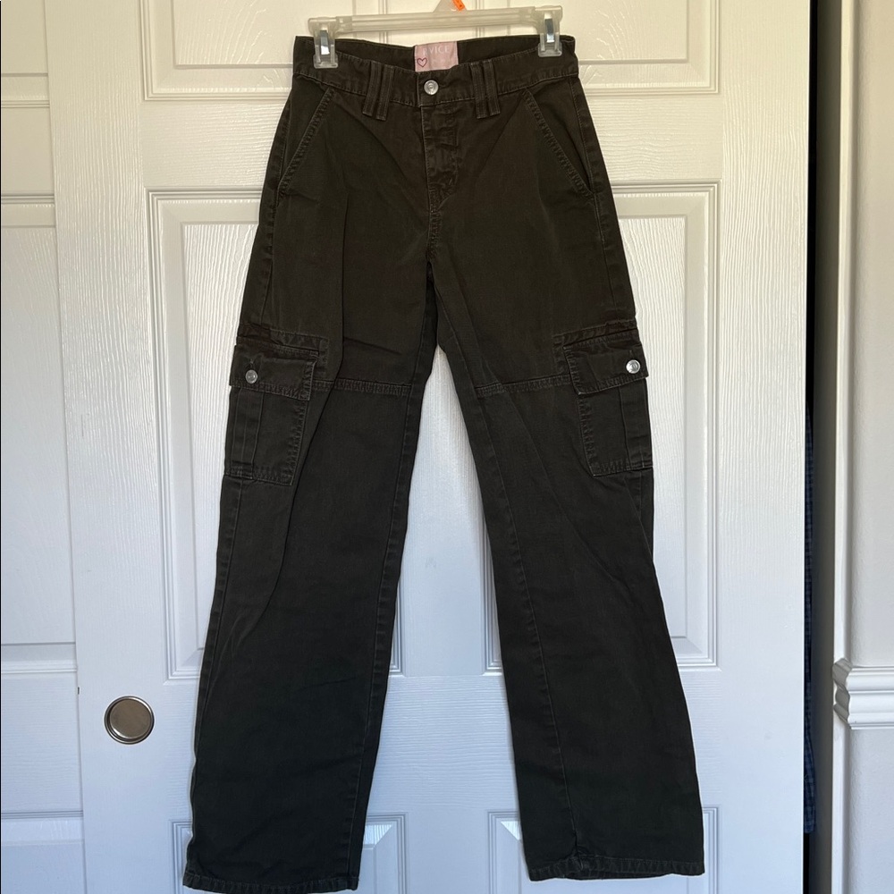 REVICE Olive Green Denim Pants